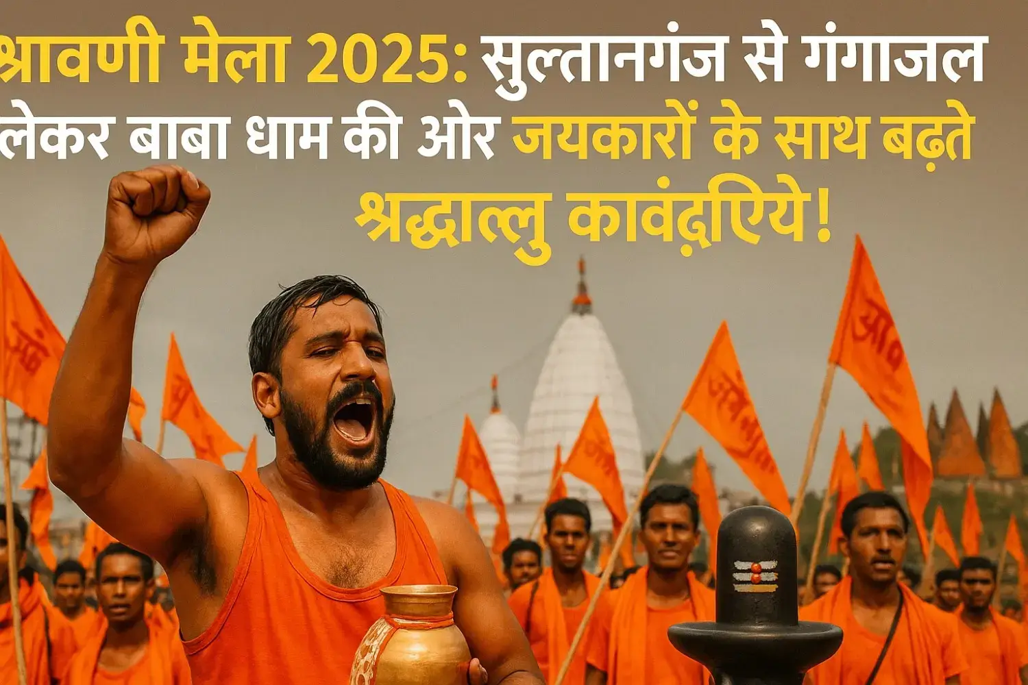 भगवान शिव की तस्वीर, श्रावणी मेला 2025 के अवसर पर
