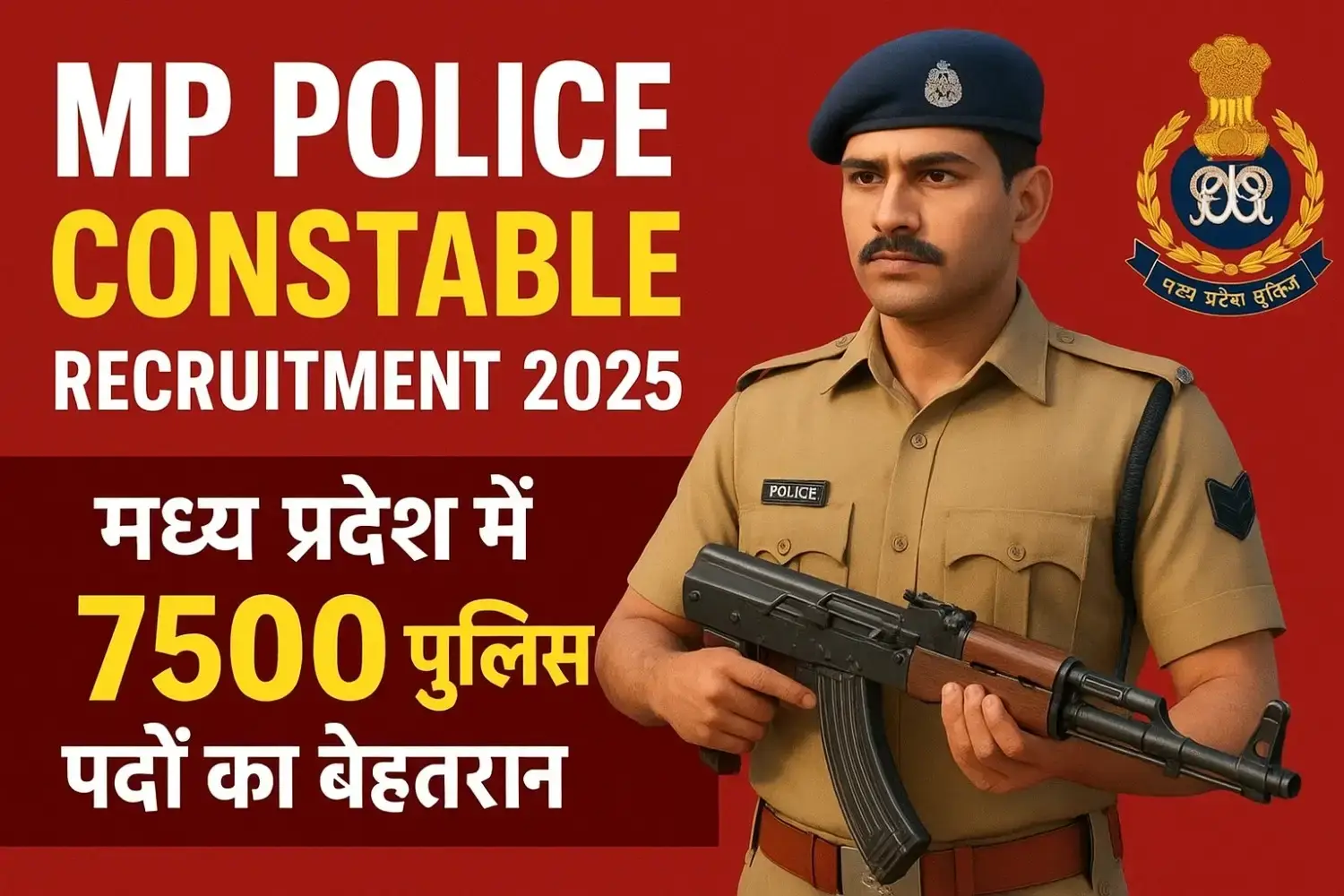 MP Police Jobs 2025: Apply Now for 7500 Incredible Posts!